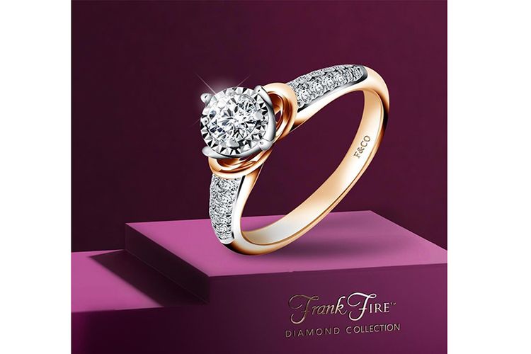 Cincin berlian koleksi Frank Fire dari Frank & co.