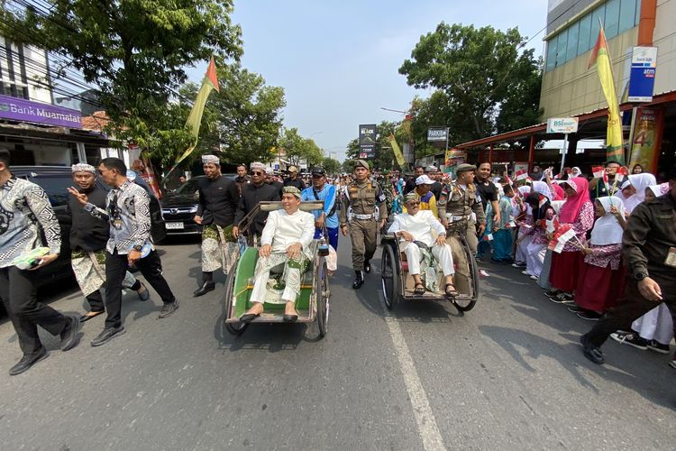 Kirab Tunggul Pataka Warnai Hari Jadi Indramayu, Tradisi yang Berawal Sejak 1977
