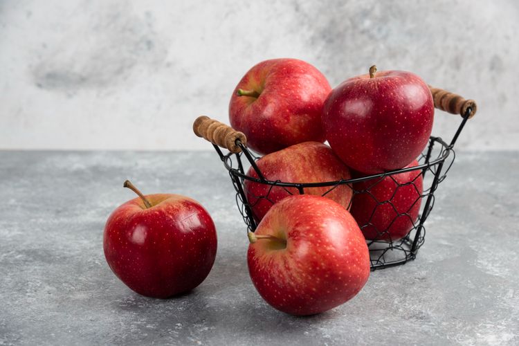 Apel, salah satu makanan penurun kolesterol