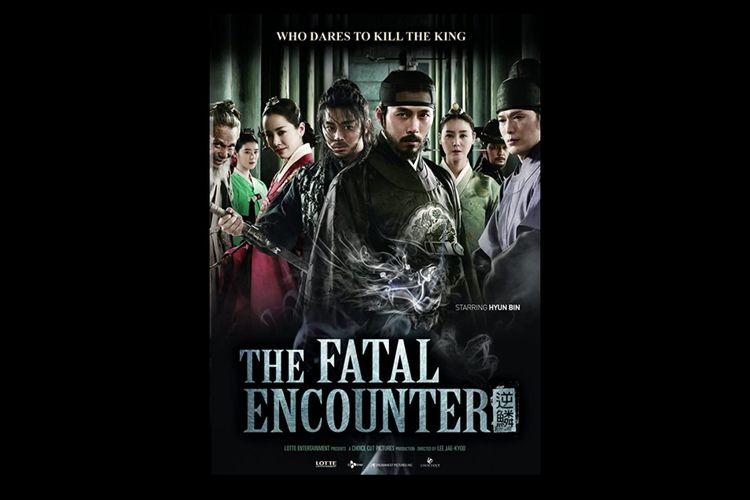 Poster film The Fatal Encounter (2014) yang dibintangi Hyun Bin.
