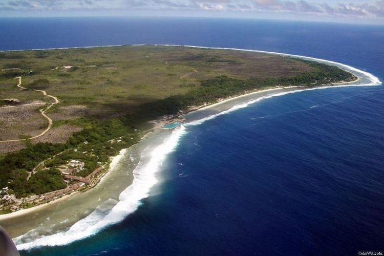 Nauru, salah satu negeri terkecil di dunia.