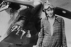 11 Januari 1935, Amelia Earhart Terbang Solo dari Hawaii ke California