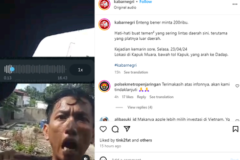 Video Pemalakan Sopir Kendaraan Luar Daerah di Kapuk Muara