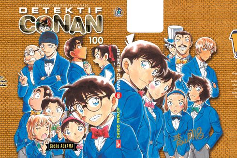 Komik Detektif Conan 100: Perseteruan FBI dan Organisasi Baju Hitam