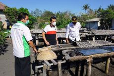 Mampu Produksi Garam Organik Beryodium, Daya Saing Petani Garam Desa Kusamba Meningkat