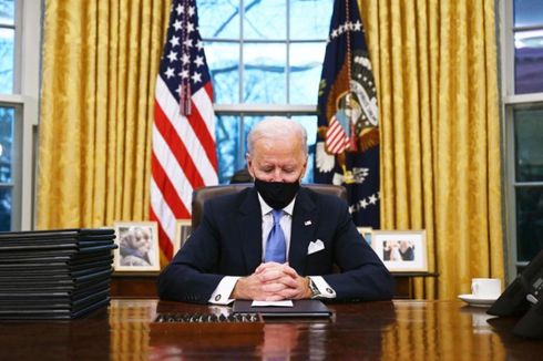 Intip Perubahan Dekorasi yang Dibuat Joe Biden di Ruang Kerja Presiden