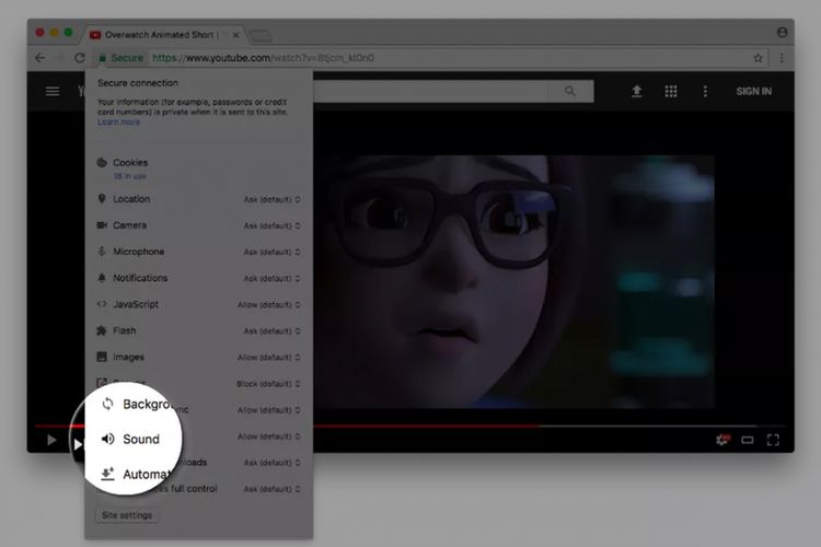 Fitur baru Google Chrome untuk membungkam situs dengan video autoplay