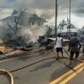 Kebakaran di Ambon Hanguskan Warung Makan hingga Kios BBM, Uang Tunai Rp 18 Juta Ikut Terbakar