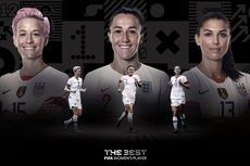 Pemain Terbaik Wanita FIFA, Alex Morgan dan Megan Rapinoe Jadi Finalis