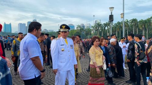 Pelantikan Kepala Daerah, Lucky Hakim hingga Ramzi Tiba di Monas