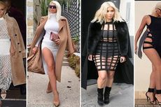 Busana Kim Kardashian Jiplak Gaya Selebriti asal Serbia?  