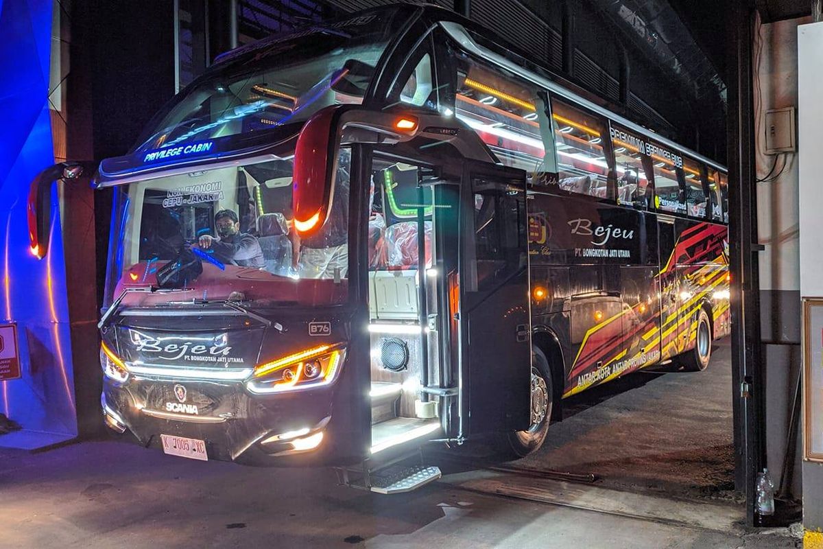 Bus AKAP baru PO Bejeu