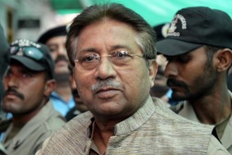 Mantan pemimpin Pakistan, Jenderal Pervez Musharraf.