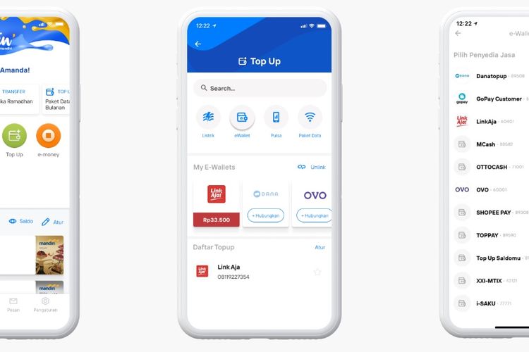 Cara Transfer Mandiri ke DANA via Aplikasi Livin'