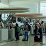 Puncak Arus Mudik di Bandara SAMS Sepinggan Dipenuhi Pekerja IKN