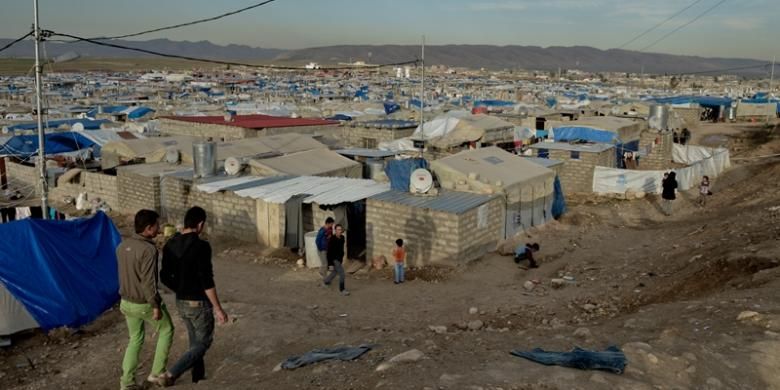 Suhu Ekstrem, Ular Berbisa dan Kalajengking Serang Kamp Pengungsi Suriah