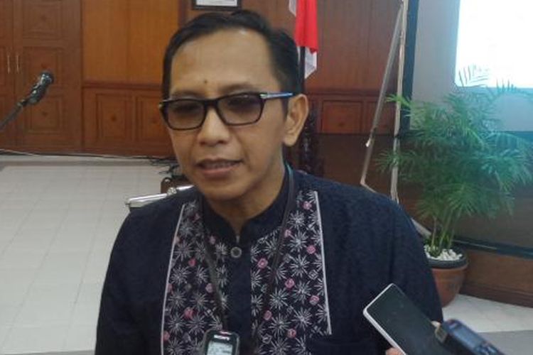 Kepala Biro Humas dan Kerjasama Internasional BPK RI, Yudi Ramdan Budiman di Balai Diklat BPK, Yogyakarta, Jumat (23/9/2016).