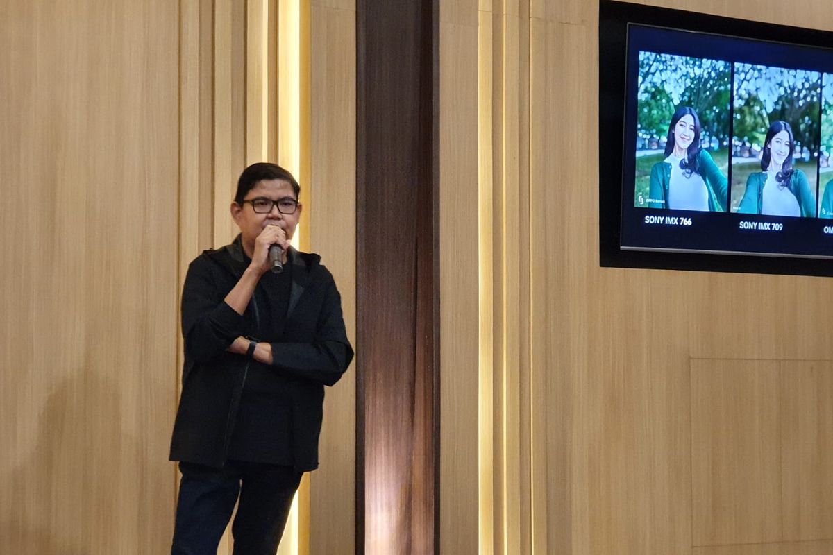 PR Oppo Indonesia Aryo Meidianto dalam Oppo Reno Portrait Workshop