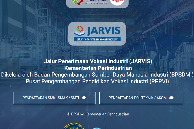 Seleksi JARVIS Bersama Kemenperin 2026 Dibuka, Kuliah dengan Jaminan Masuk Industri