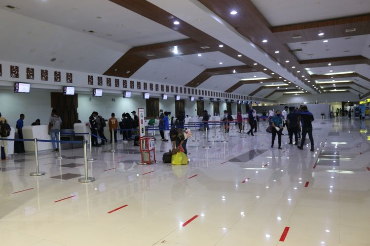 Terminal Baru Bandara El Tari Kupang Mulai Beroperasi, Selasa (31/3/2020).