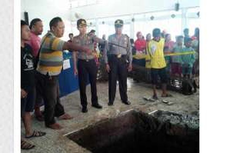 Lokasi penemuan wajan raksasa di Masjid Al-Furqon di Kelurahan Karangasem Utara, Kabupaten Batang, Jawa Tengah, pada awal pekan ini, seperti ditayangkan situs resmi Polres Batang.