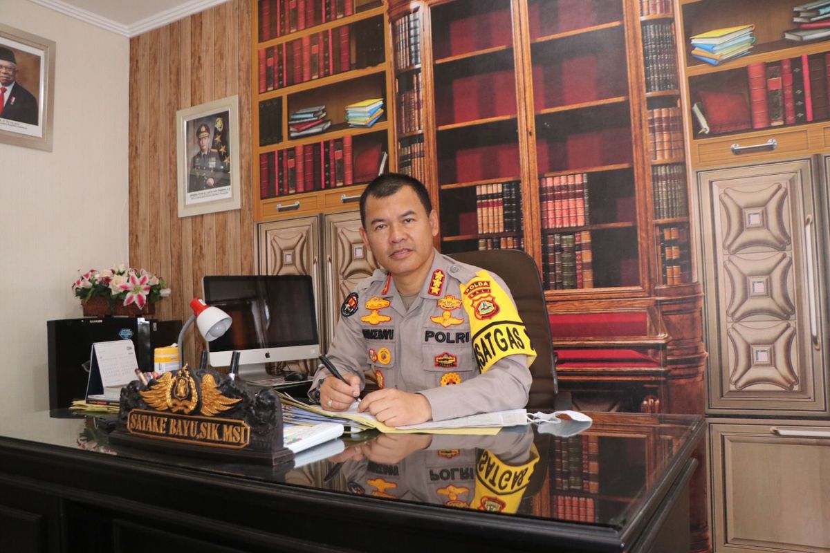 Kabid Humas Polda Bali, Kombes Pol Stefanus Satake Bayu Setianto. 