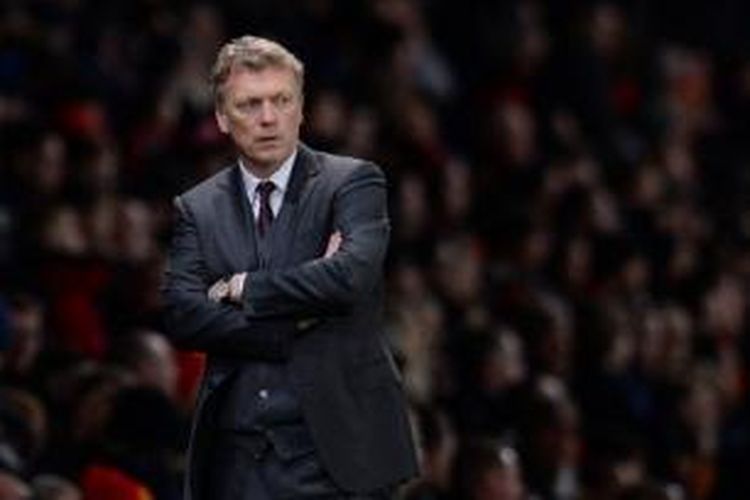 Manajer Manchester United, David Moyes.