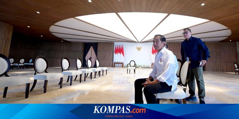Jokowi Namai Kantor Presiden di IKN "Istana Garuda"