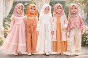 Tren Baju Lebaran Anak Perempuan 2026: Gamis Pastel hingga Jumpsuit Modis, Mana Favorit Si Kecil?