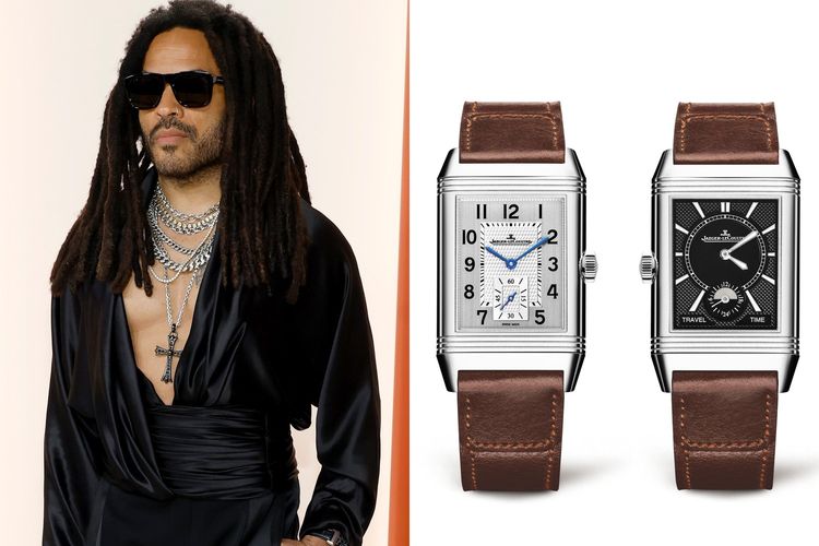 Lenny Kravitz dan Jaeger-LeCoultre Reverso Duoface