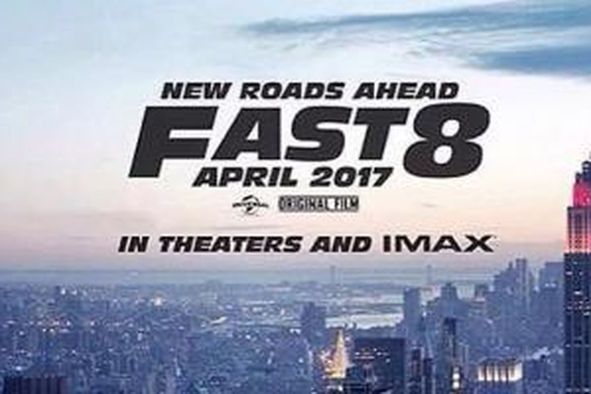 Jadwal tayang film Fast and Furious 8 muncul pada akun Instagram Vin Diesel.