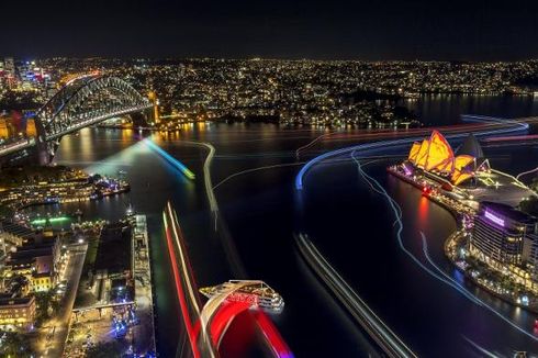 Opera House Sydney Juga Bisa Ganti Warna 