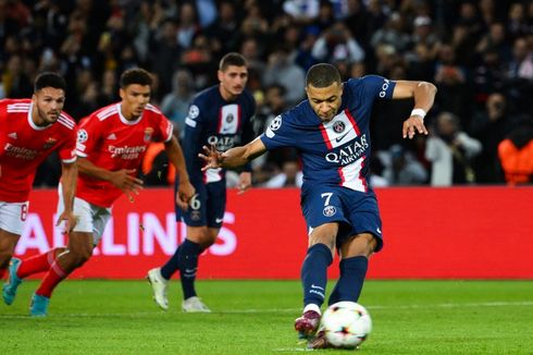 Alasan Benfica Finis di Atas PSG di Grup H Liga Champions