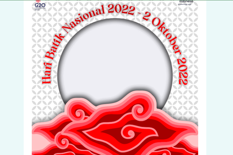 Link Download Twibbon Hari Batik Nasional 2022 dan Cara Pakainya