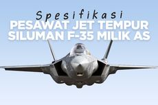 INFOGRAFIK: Spesifikasi dan Kecanggihan Jet Tempur F-35 Milik AS