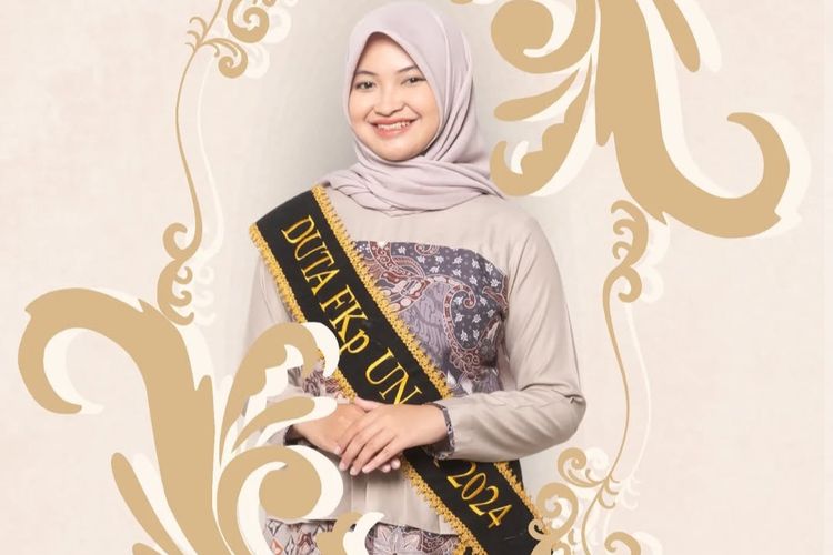 Mahasiswa Fakultas Keperawatan (FKP) Universitas Airlangga, Fadlyn Attina.