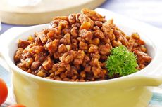 Resep Kering Tempe Kacang Tolo Pedas Manis, Stok Lauk Tahan Lama