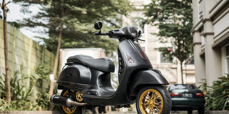Modifikasi Vespa GTS Atta Halilintar, Habiskan Rp 75 Juta Halaman all - Kompas.com
