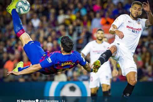 Barcelona Vs Sevilla, El Barca Berpesta Gol