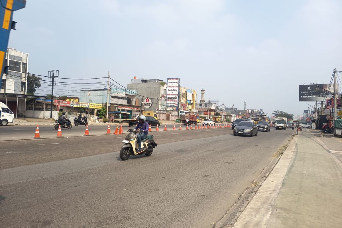 Pengaspalan Jalan Rawa Buntu Tangsel Dilakukan Bertahap, Pengendara ...
