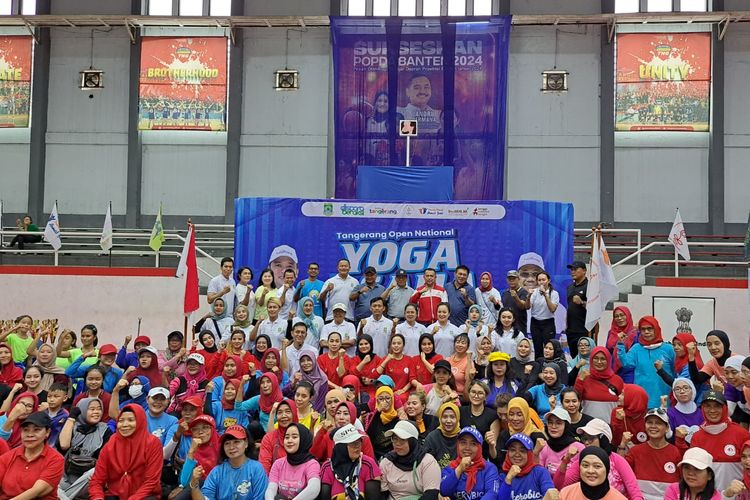 Tangerang Open National Yoga Asana 2023.