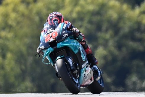 MotoGP Catalunya 2020, Penderitaan Fabio Quartararo Berbuah Manis
