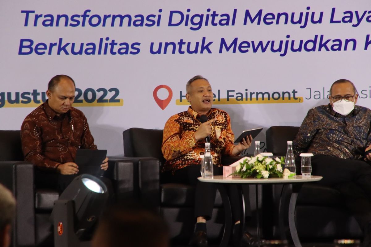 Para pembicara pada Forum Ilmiah 2022.