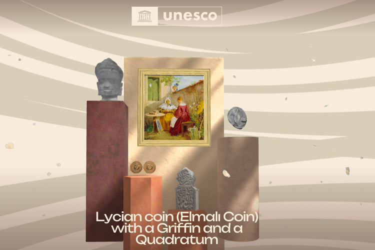Salah satu benda bersejarah yang ditampilkan di museum virtual UNESCO.
