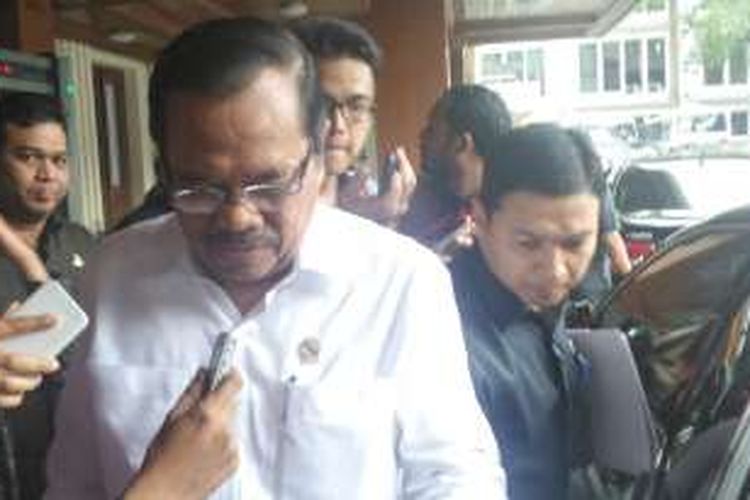 Jaksa Agung Muhammad Prasetyo saat ditemui di kantor Kemenko Polhukam, Jakarta Pusat, Senin (24/10/2016).