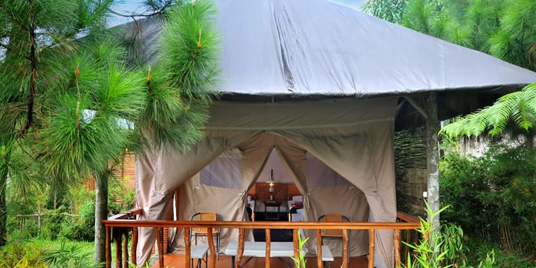 Ring In 2021 At These Scenic Glamping Locations In Bandung Indonesia Halaman All Kompas Com