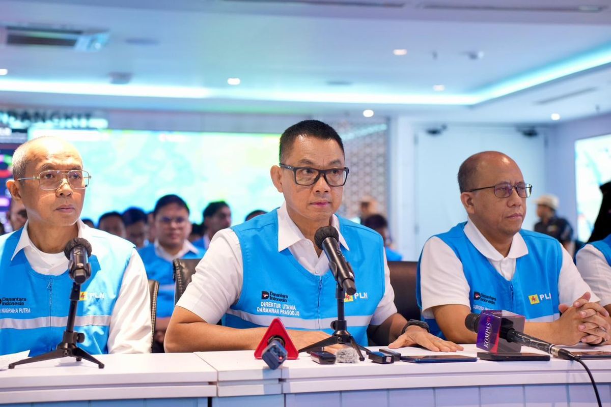 Mati Listrik Sumatera, PLN Sebut 8,3 Juta Pelanggan Sudah Nyala