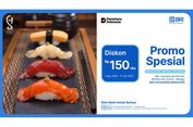 Nikmati Suasana Hangat Bersama Keluarga di Sushi Hiro, Ada Promo Spesial BRI