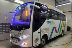 Bus Baru Travelink, Pakai Mercedes Benz OF 917 dan Bodi Single Glass