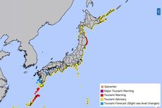 Tsunami Jepang: Belasan Kapal Terbalik, 27 Penerbangan Dibatalkan